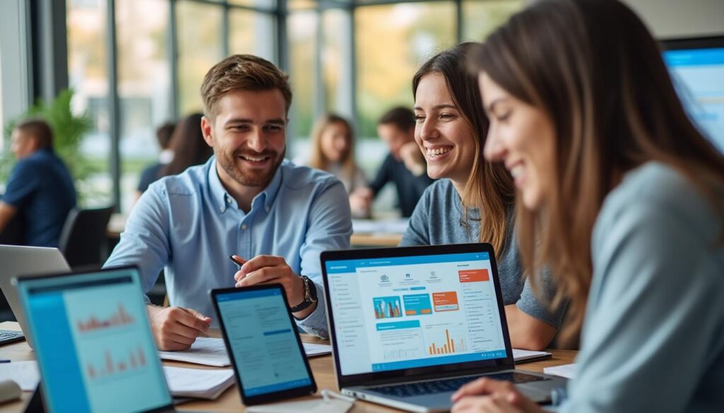 découvrez comment l'intranet de l'université grenoble alpes (uga) intègre des innovations technologiques pour améliorer la collaboration et la communication entre les équipes universitaires.