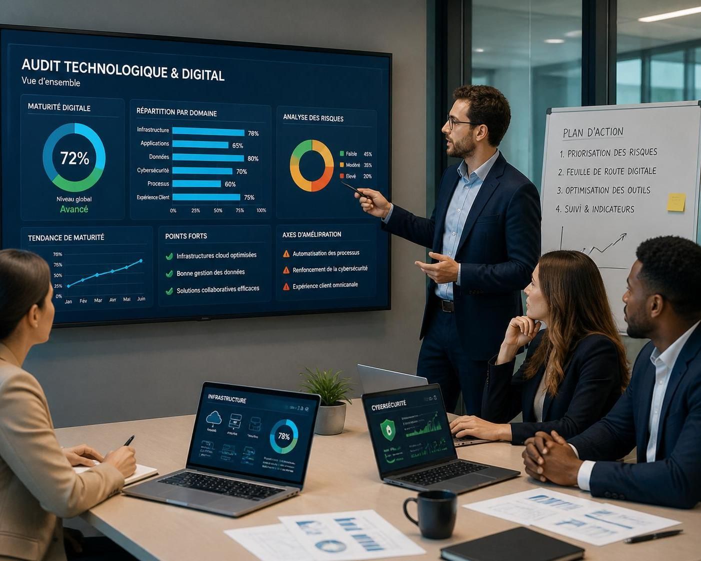 découvrez les 8 étapes indispensables pour réussir la transformation digitale de votre entreprise et booster votre performance grâce aux nouvelles technologies.