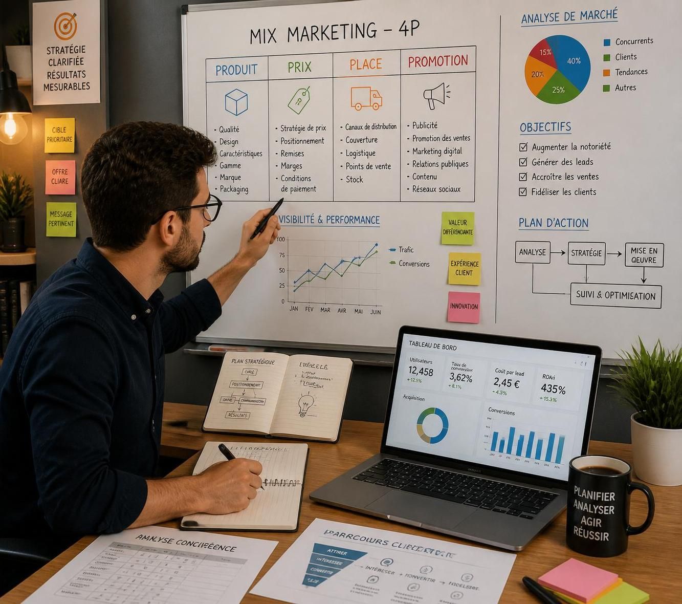 découvrez les clés de la communication stratégique et opérationnelle pour réussir vos campagnes marketing et atteindre efficacement vos objectifs commerciaux.
