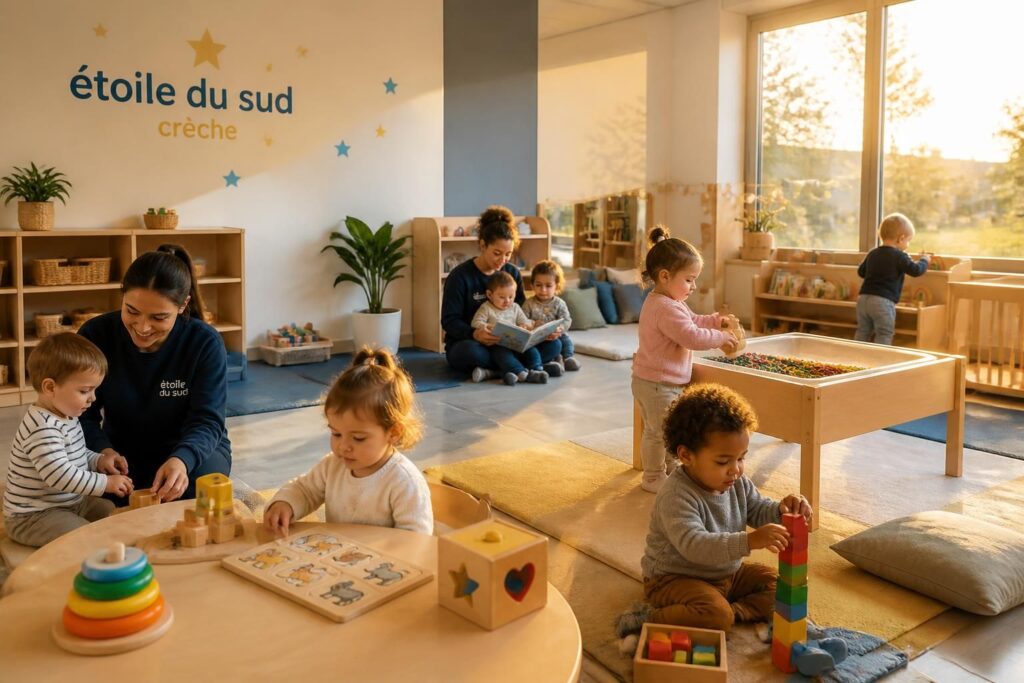 découvrez les activités proposées par la crèche étoile du sud qui stimulent le développement global des tout-petits, favorisant leur épanouissement moteur, cognitif et émotionnel dans un environnement bienveillant.