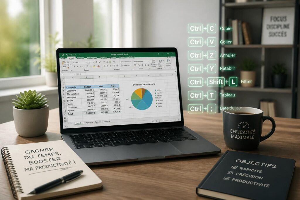 découvrez comment maîtriser les raccourcis excel pour optimiser votre productivité et gagner du temps en un seul clic.