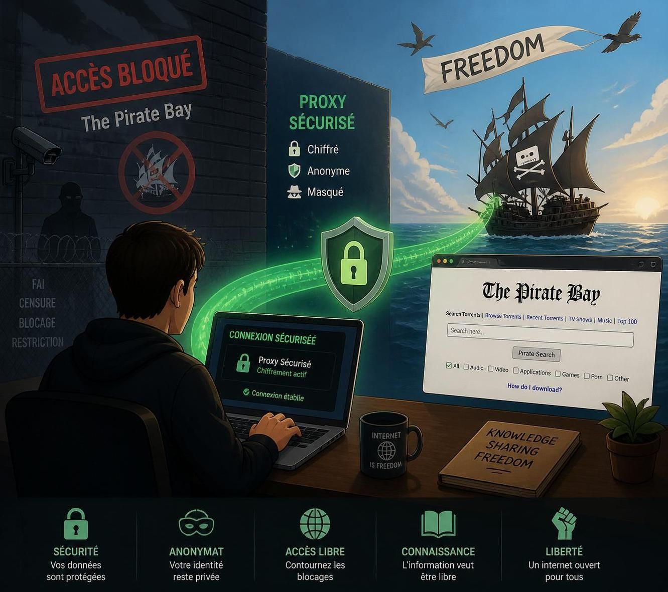 découvrez les alternatives gratuites proposées par candy ai pour accéder à pirates bay via des proxies, malgré le blocage, et profitez d'un accès sécurisé et sans restriction.