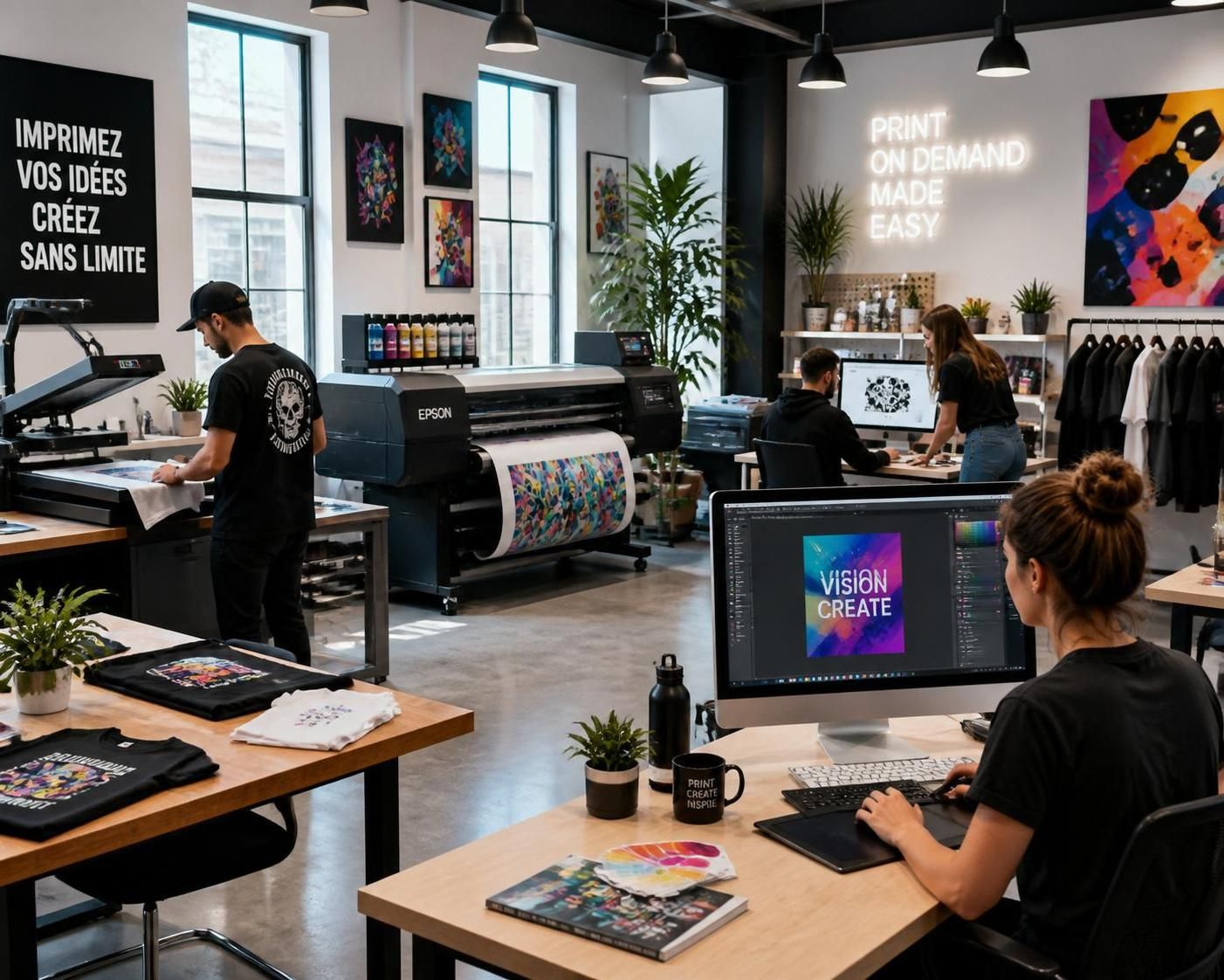 découvrez comment l'impression à la demande révolutionne le marché graphique en offrant des solutions personnalisées, flexibles et durables pour tous vos besoins d'impression.