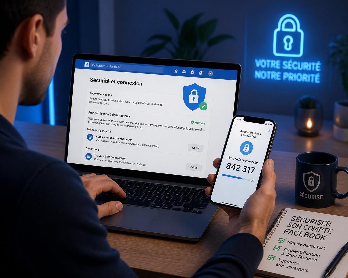 découvrez comment changer facilement votre mot de passe facebook grâce à notre guide simple et rapide pour renforcer la sécurité de votre compte.
