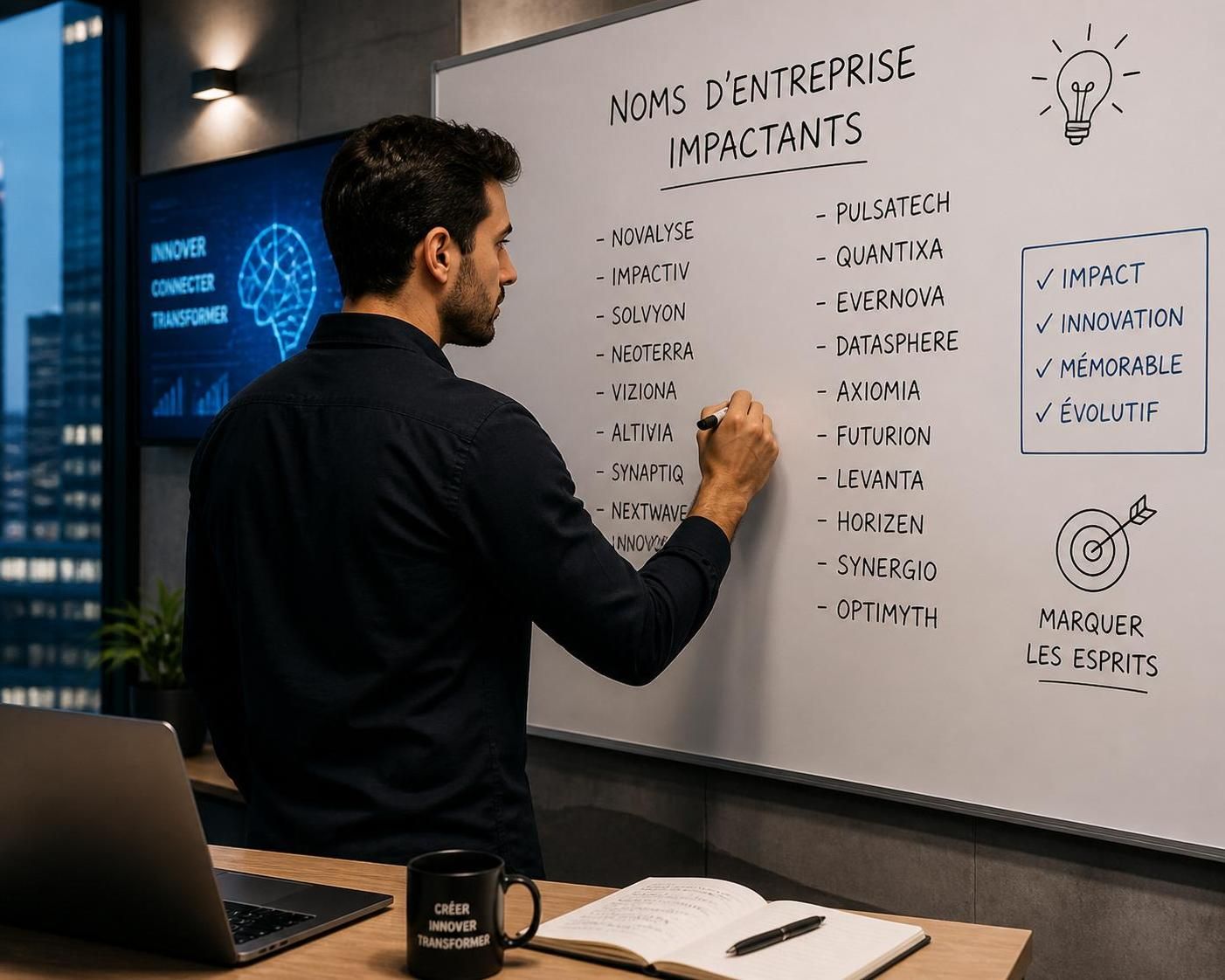 générez un nom de société percutant et mémorable pour votre entreprise grâce à notre outil simple et efficace. trouvez l'inspiration et démarquez-vous dès maintenant !