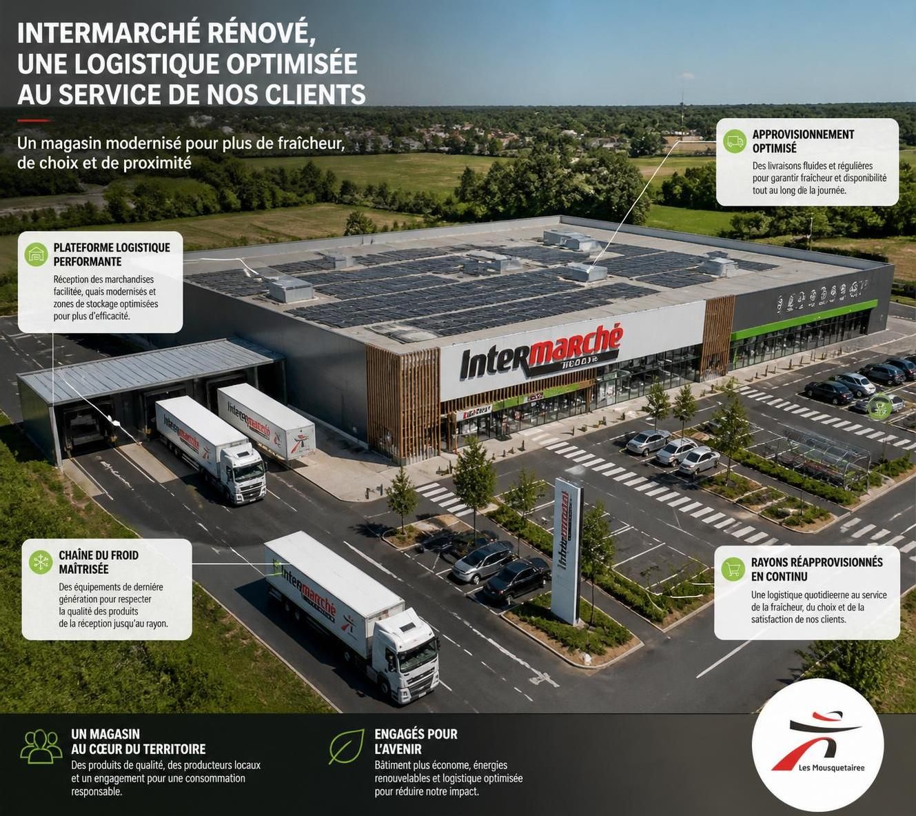 découvrez la stratégie du groupement des mousquetaires pour s'imposer et dominer le secteur de la grande distribution en france.