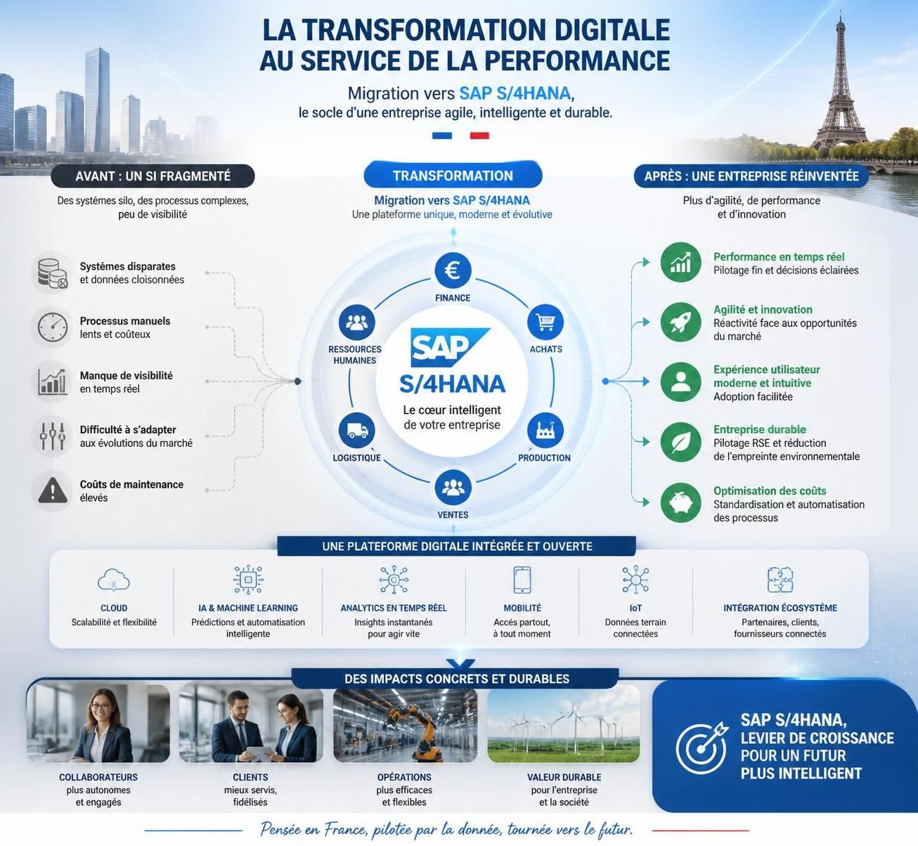 découvrez les enjeux stratégiques de la migration vers sap s4hana pour les entreprises françaises, et comment cette transformation peut optimiser leur performance et compétitivité.