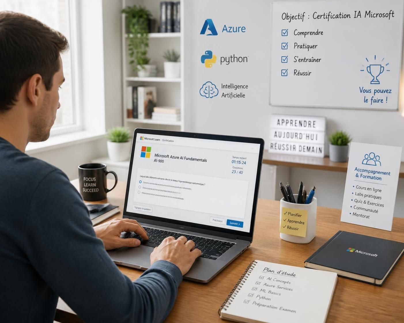 découvrez comment choisir-formation.com simplifie votre préparation à la certification ia microsoft pour garantir votre succès avec des cours adaptés et un accompagnement expert.
