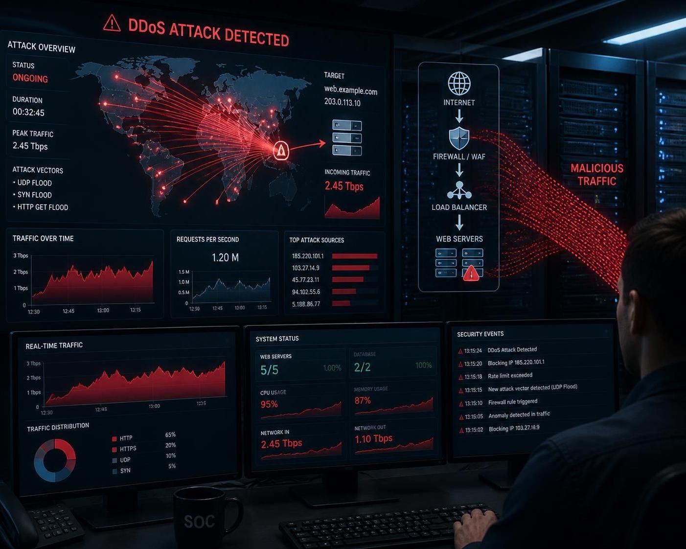découvrez pourquoi les attaques ddos paralysent les entreprises en ligne, leurs impacts majeurs et comment se protéger efficacement contre ces menaces informatiques.