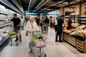 découvrez la définition du supermarché et comprenez son rôle essentiel dans la distribution moderne, facilitant l'accès quotidien à une grande variété de produits.