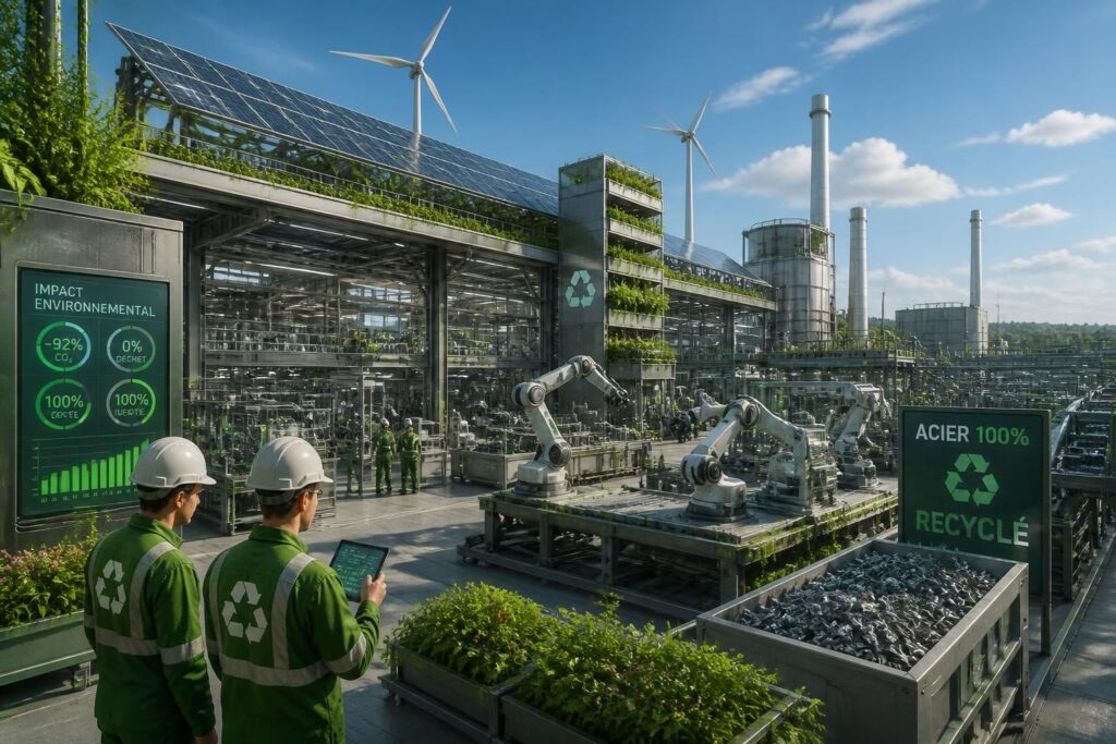 découvrez comment l'industrie métallurgique se réinvente pour relever les défis écologiques et construire un avenir durable.