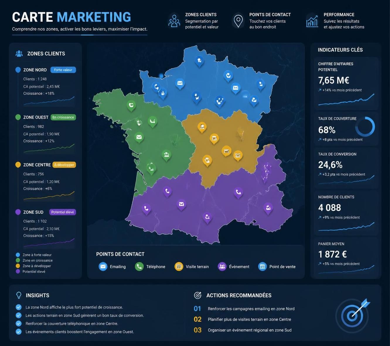 découvrez comment le map marketing vous permet de visualiser et segmenter efficacement vos clients pour optimiser vos stratégies commerciales et améliorer votre ciblage.