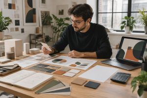découvrez le rôle du graphiste en identité visuelle, ses missions clés et les tarifs à prévoir pour créer une marque cohérente et mémorable.